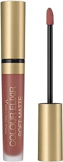 Max Factor Colour Elixir Soft Matte Lipstick 010 Muted Russet, 4ml - 0.14 fl oz