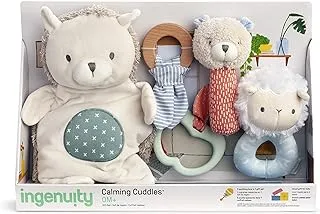 12586-6-Ingenuity Calming Cuddles Gift Set - for grasping and entertaining - 0-36 months