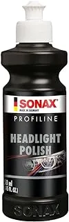 SONAX PROFILINE Headlightpolish (250 ml) - Special Paste for Headlights. Removes Yellowing and Matt Spots. Increases Driving Safety. Improves Vehicle’s Overall Look | Item No.02761410