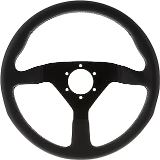 Momo Mcl32Bk1B Montecarlo 320 mm Leather Steering Wheel,Black