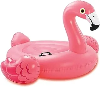 Intex flamingo inflatable ride-on, 58 in x 55 in x 37 in, for ages 3+