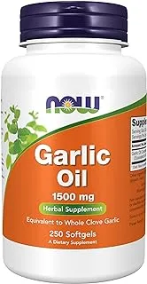 Now Foods - Garlic Oil 1500 Mg. 250 Softgels