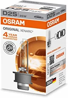 OSRAM XENARC® ORIGINAL, D2S, xenon headlight lamp, Hid Xenon Burner, Discharge Lamp, Oem Quality, 66240, Carton folding box (1 lamp)