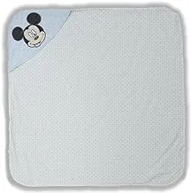 Disney Mickey Mouse Soft Baby Hoodie Blankets – Super Soft, Fade Resistant - (Official Product)