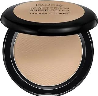 ISADORA Velvet Touch Sheer Cover Compact Powder, Neutral Beige