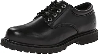 Skechers Work Cottonwood Elks Mens Black Shoes