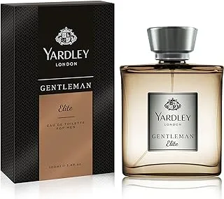 Yardley London Gentleman Elite Luxury Fragrance Eau De Parfum, Basil, Grapefruit, Sandalwood And Amber, 100 Ml