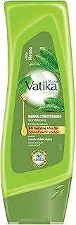 Vatika Naturals Indian Henna Conditioner 400ml | Natural & Herbal Conditioning Solution | Smoothens & Adds Shine | For Dry, Rough Hair