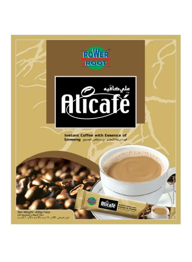 Alicafe Instant Coffee Pouch 20 Sticks 20grams