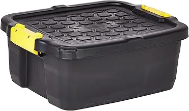 CEP Strata, Made In Uk, 24 Litres Heavy Duty Outdoor Storage Box, 50L X 40W 20H cm - Htc-Str-755