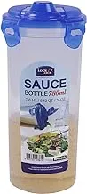 LocknLock Sauce Bottle, Clear/Blue, 780Ml, Hpl936D