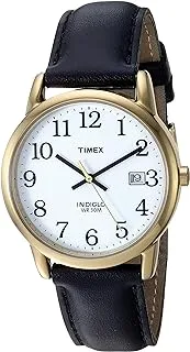 Timex Men's Easy Reader Date Leather Strap Watch