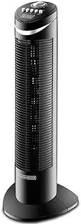 Black & Decker 50W Tower Fan 3 Speeds Low/Medium/High 65, Wide Oscillation Adjustable Portable/Travel Friendly Design with 120 min Timer, For The Perfect Temperature TF50-B5