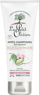 Le Petit Olivier Sweet Almond & Rice Cream Gentle Care Conditioner For Normal Hair, 200 ml