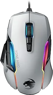 Roccat Kone Aimo Remastered White, EU Packaging Pc, Roccat, Medium