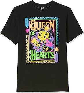 Funko Pop Tee! Blacklight- Queen Of Hearts (Small) - 57683