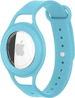 Case-Mate - Tracker Strap Wristband Case for Apple AirTag Blue