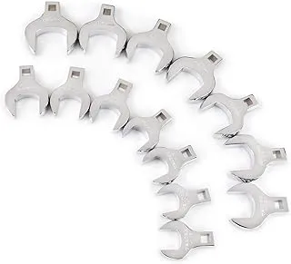 TEKTON 1/2 Inch Drive Jumbo Crowfoot Wrench Set, 14-Piece (1-1/16-2 in.), 2585