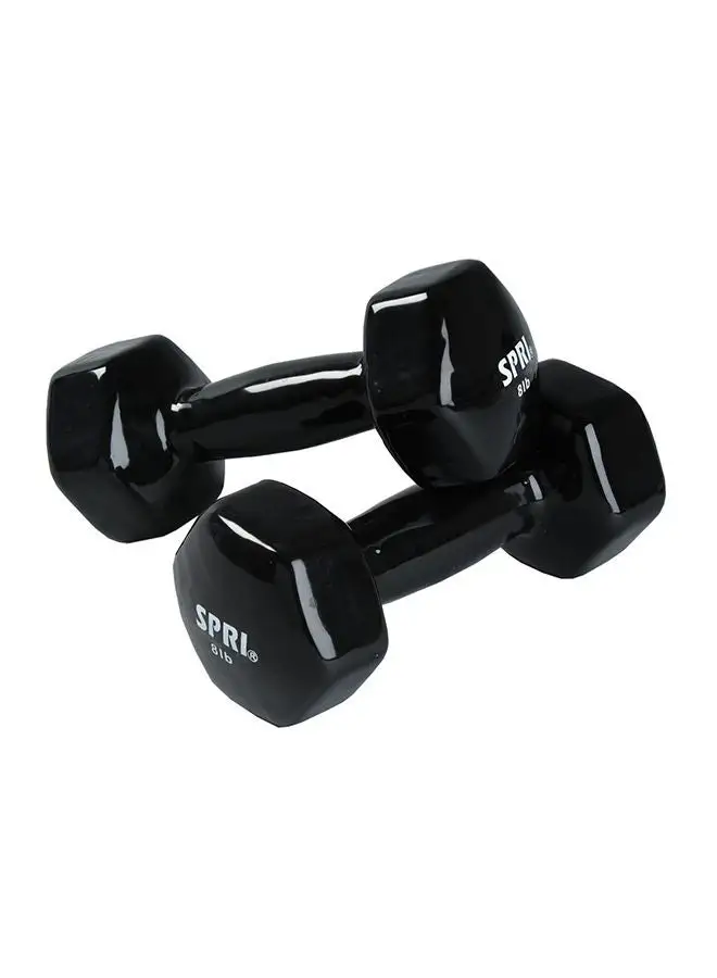 SPRI Dumbbells Vinyl 3.6Kg/8Lb Pair