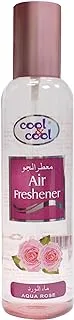 Cool & Cool Air Freshener Aqua Rose | Fresh & Relaxing fragrance for your home & office, Eliminates Bad Odour | 250 ml | Pink