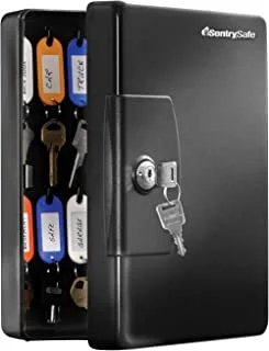 Sentrysafe Key Box, Small Key Lock Box, 0.06 Cubic Feet, Kb-25