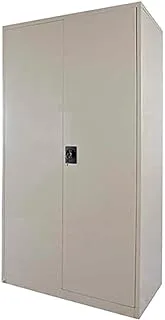 Mahmayi Godrej Oem Mild Steel Filing Cupboard With Shelves Storage Compartment (Beige), Omoemsfcbg