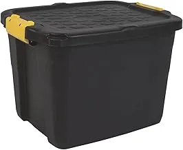 CEP Strata, Made in UK, 42 Litres Heavy Duty Outdoor Storage Box, 50L x 40W 35H cm - HTC-STR-756