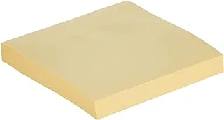 Maxi STICKY NOTES 75X75MM YELLOW 100 SHEETS, SN75X75