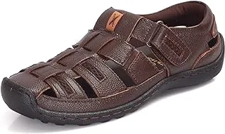 Burwood Men BWD 263 Leather Fisherman Sandals