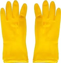 Locknlock Etm804Y Soft And Natural Rubber Gloves, Yellow