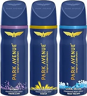 PARK AVENUE Classic Deodorant Set For Men 150ml Each (Combo Of 3)