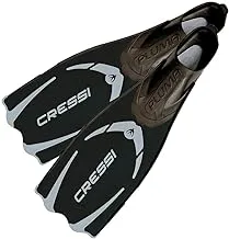 Cressi Pluma Fins - High Quality Unisex Full Foot Fins for Diving, Snorkelling, Swimming