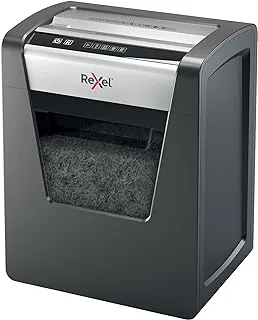 Rexel M510 10 Sheets Momentum Micro Cut Paper Shredder, 23 Liter Bin, Black, 2104575