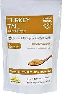 OM TURKEY TAIL ORGANIC MUSHROOM POWDER 100G : 00204