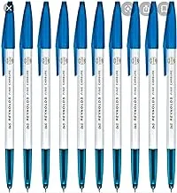 Reynolds 045 Fine Carbure Ballpen(Blue) Pack of 10-5 packs (50 pcs)