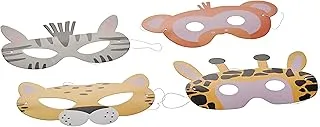 Hema Animal Masks 8-Pack, Multicolour, Multicolor