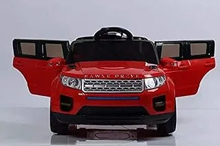 Dorsa 12V Range Rover Style Kids Ride On Car, Red