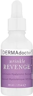 DERMAdoctor Wrinkle Revenge Ultimate Hyaluronic Serum 30 ml, Pack of 1 DDSWRS