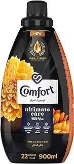 COMFORT Concentrated Fabric Softener, Indulgence, for long-lasting fragrance, 900ml