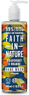 Faith In Nature Hand Wash Grapefruit & Orange, 400 ML