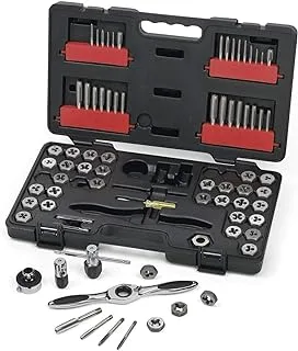 Gearwrench 77 Piece Ratcheting Tap And Die Set, Sae/Metric - 3887