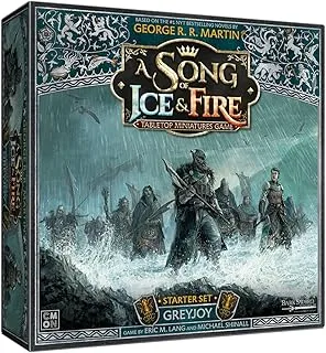 A Song Of Ice And Fire Tabletop Miniatures Game House Greyjoy Starter Set | Strategy Game For Teens And Adults | Ages 14+ | 2+ Players | Average Playtime 45-60 Minutes | Made By cmon