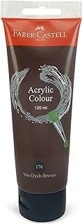 Faber-Castell Acrylic Colour Paint 120 ml Tube Van-Dyck-Brown