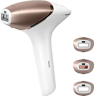 PHILIPS Lumea IPL Epilator with 3 attachments for Face, Body, and Precision Areas (Underarm & Bikini) Cordless, Model: BRI955/60, 2 Years Warranty