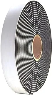 Royal Apex Single Sided Foam Tape Multi-Surface Black Adhesive Weatherstrip Foam Tape Seal Insulation Tape Window Insulation Weather Stripping for Doors, Dust proof, Soundproof 7.5 Mtr(2 Inch)