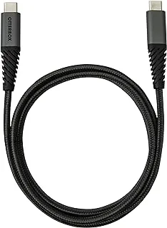 كبل Usb-C من Otterbox 78-51739 - متين ومقاوم للتشابك وشحن عالي السرعة - أسود (1 متر) - (عبوة من 1)