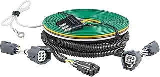 Curt 58903 Custom Towed-Vehicle Rv Wiring Harness For Dinghy Towing, Fits Select Jeep Wrangler Jk