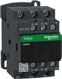 Schneider Electric TeSys D contactor - 3P(3 NO) - AC-3 - <= 440 V 12 A - 220 V AC coil, LC1D12M7