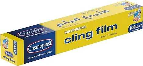 Cosmoplast cling film 30 cm, 100 sq. ft.