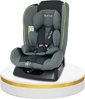 Nurtur Bruno Baby/Kids 3-in-1 Car Seat, Slim & Comfy Design - 4 Positions Recline 5-Point Safety Harness - 143° Angle 0 months to 7 years (Group 0+/1/2), Upto 25kg